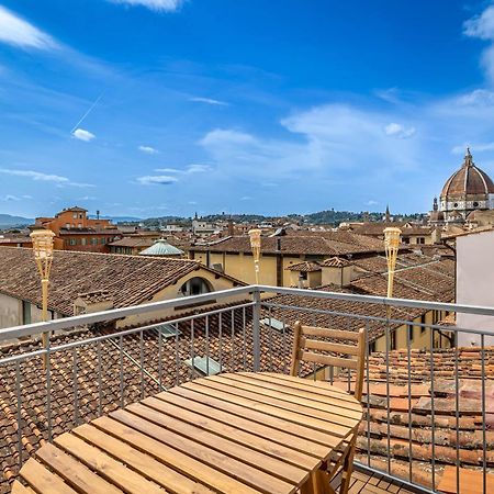 Yd Stunning Terrace On The Accademia Apartment Florence Luaran gambar