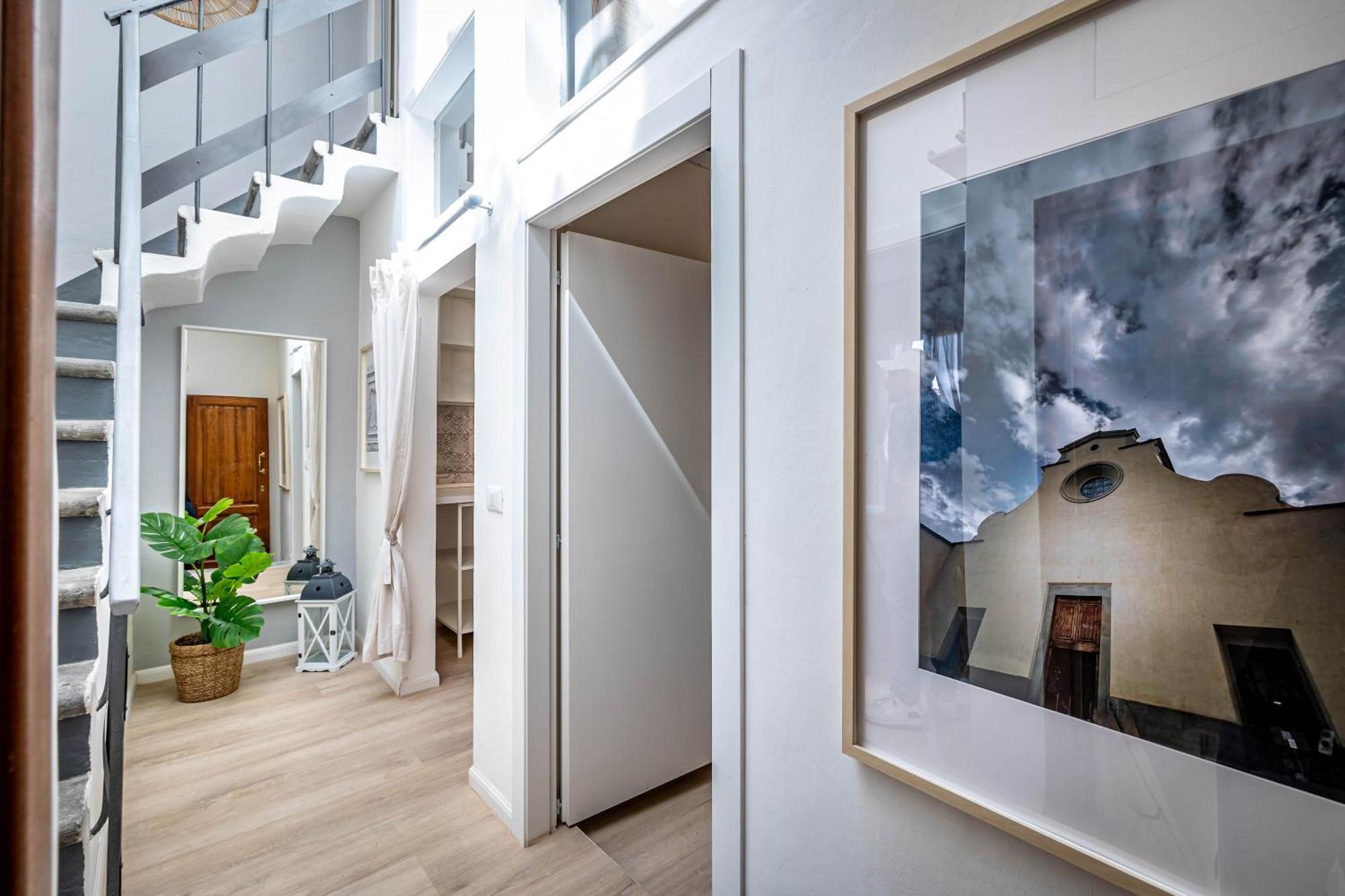 Yd Stunning Terrace On The Accademia Apartment Florence Luaran gambar