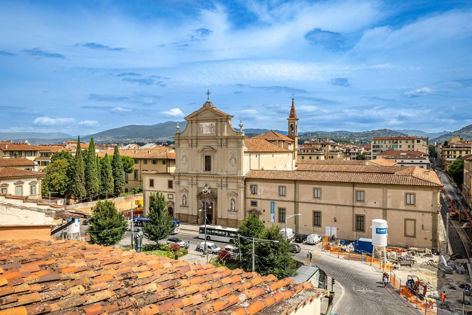 Yd Stunning Terrace On The Accademia Apartment Florence Luaran gambar