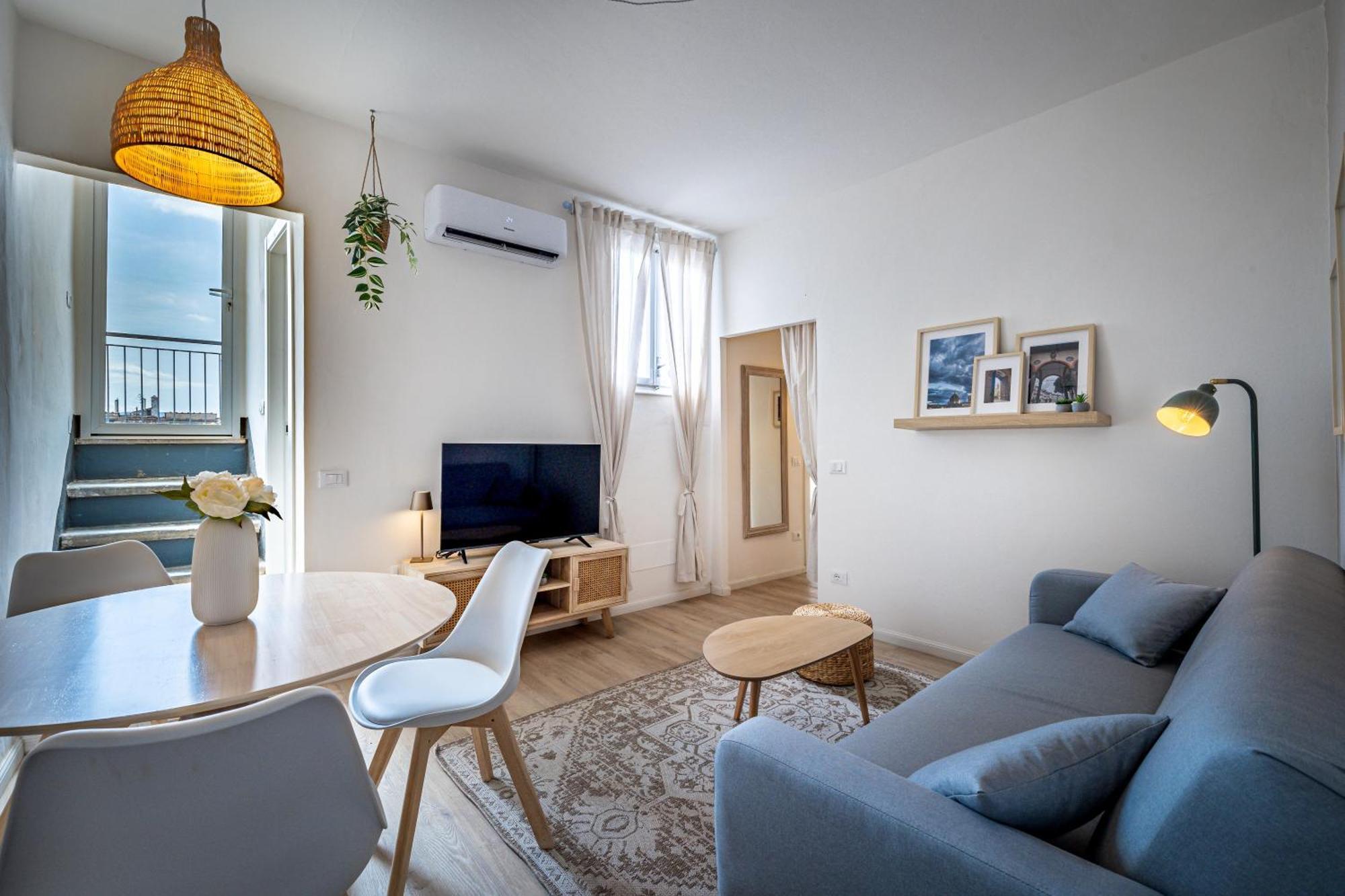 Yd Stunning Terrace On The Accademia Apartment Florence Luaran gambar